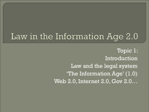 Law in the Information Age