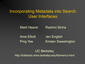 ariba - UC Berkeley School of Information
