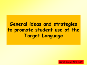 General ideas and strategies