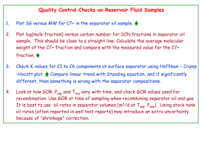 Quality Control Checks on Reservoir Fluid Samples
