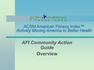 AFI Community Action Guide