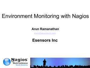 Environment Monitoring 2011 4 Partial List of Sensor