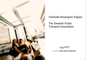 The Swedish Public Transport Association