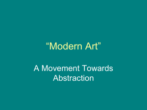 Modern Art PPT