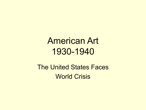 American Art 1920-1940