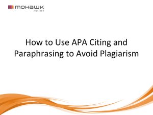 APA+Citing+and+Paraphrasing