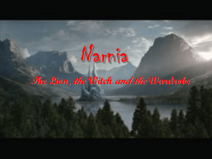 Narnia The Lion, the Witch and the Wardrobe