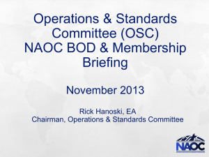 Operations and Standards Committee Presentation_Nov 2013