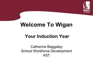 Your Induction Year - Wigan Schools Online