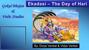 2012-Feb-17-Ekadasi The Day Of Lord Hari