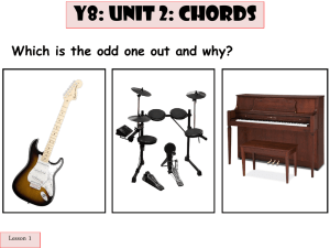 1. What is a chord?