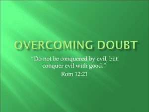 Overcoming Doubt