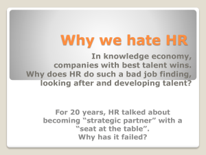 Why we hate HR
