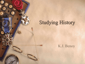Studying History - sabresocials.com