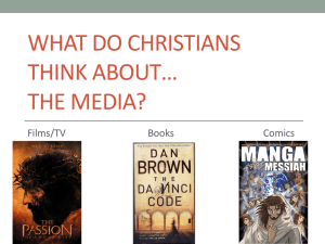 What do Christians think about the media