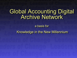 Global Acc Digitial Archive Network