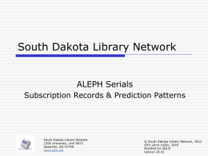 Subscription Records & Prediction Patterns