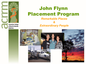 John Flynn Placement Program