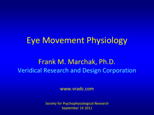 3 - Eye Movement Physiology