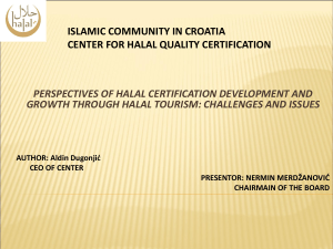 Croatia Halal Certification Development and growth through Halal