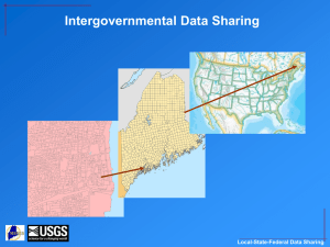 Local, State, and Federal GIS Data Sharing in Maine