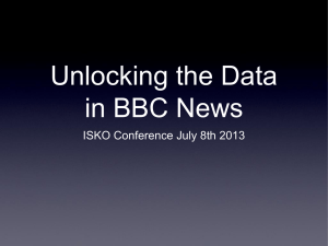 Linked Data in BBC News