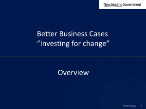 Better Business Cases Development Course - slides