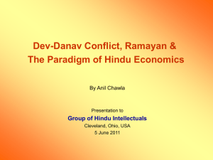 Dev-Danav Conflict, Ramayan & The Paradigm of