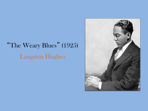 “The Weary Blues” (1925)