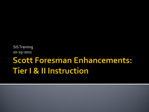 Scott Foresman Enhancements PowerPoint