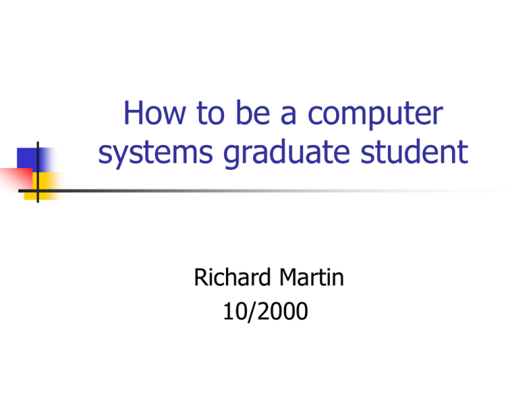 how-to-do-computer-systems-research