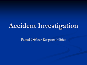 Accident Investigation PowerPoint
