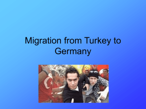 Migration from Turkey to Germany