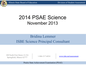PPT - Illinois State Board of Education