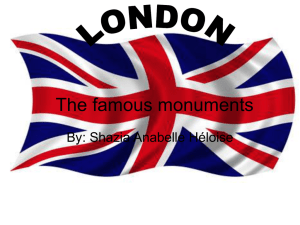 The famous monuments