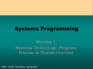 Systems Programming (Introduction)