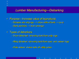 Lumber Manufacturing I