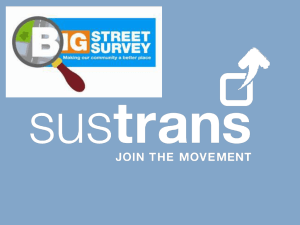 Big Street Survey KS2