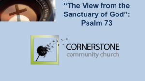Sermon PowerPoint - Cornerstone Community Church