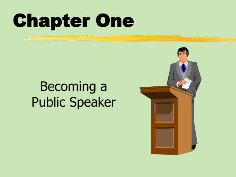 Public Speaking