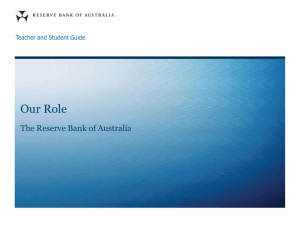 Monetary Policy and Recent Economic Developments: Teacher and