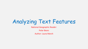 Analyzing Text Features