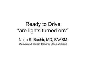 Dr. Naim Bashir`s PowerPoint presentation