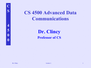 CS 4500 - Kennesaw State University College of Science and