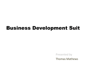 Business Development Suit