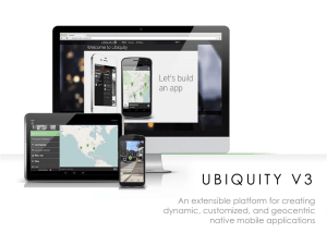 Ubiquity Mobile Apps