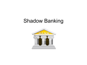 Steps of shadow banking