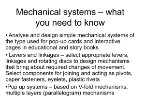 Mechanical systems – what you need to know