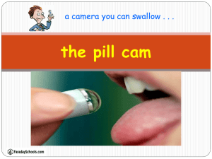 the pill cam - FaradaySchools