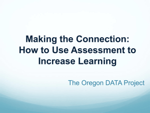 Using Data to Improve Student Learning in the Classroom